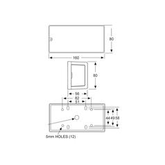 Rear Combination Light, (Halogen), Function: 3, Brake / Tail / Indicator, RH & LH, 12V 4