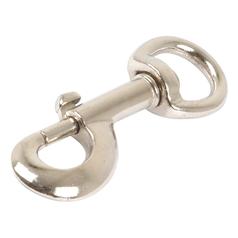 Snap Hook with Swivel End, Ø16mm (5/8\'\') Length: 85mm (3-3/8\'\') 1