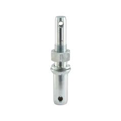Lower link implement pin dual 28 - 36x209mm, Thread size  M30x42mm Cat. 2/3 (Ø28/36mm) 1