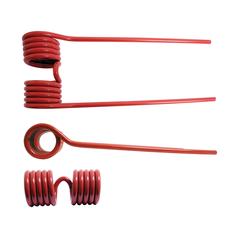 Tedder haytine Length: 375mm, Width: 130mm, Ø9.5mm - Replacement for Claas, Bautz 1