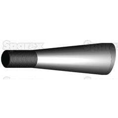 Loader Tine - Straight 980mm, Thread size: M28 x 1.50 (Round) 3