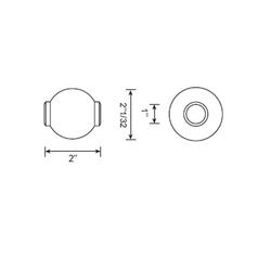 Agripak Top Link Balls Cat. 2/2 4