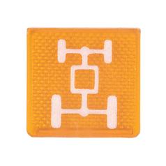 Rocker Switch Insert - 4WD 1