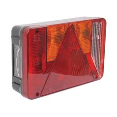 Rear Combination Light, (Halogen), Function: 4, Brake / Tail / Indicator / Number Plate, RH, 12V 1