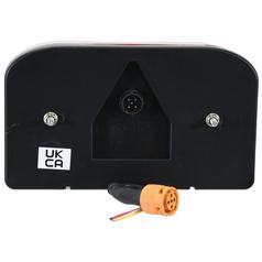 Rear Combination Light, (Halogen), Function: 6, Brake / Tail / Indicator / Reverse / Number Plate / Reflector, LH, 12V 2