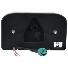 Rear Combination Light, (Halogen), Function: 6, Brake / Tail / Indicator / Fog / Number Plate / Reflector, RH, 12V 2