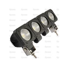 LED Work Light, Interference: Not Classified, 750 Lumens Raw, 10-80V 7