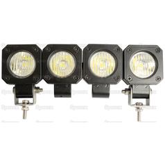 LED Work Light, Interference: Not Classified, 750 Lumens Raw, 10-80V 8