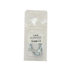 Agripak 2 pcs. Screw Type D Shackle Pin Ø8x16mm 2