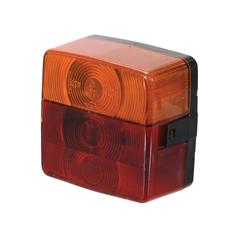 Rear Combination Light, (Halogen), Function: 4, Brake / Tail / Indicator / Number Plate, RH & LH, 12V 1