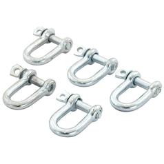 Screw Type D Shackle, Pin Ø5mm x 11mm Jaw 2