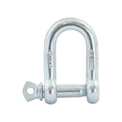Screw Type D Shackle, Pin Ø11mm x 20mm Jaw 1