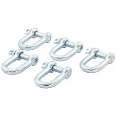 Screw Type D Shackle, Pin Ø11mm x 20mm Jaw 2