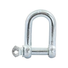 Screw Type D Shackle, Pin Ø12mm x 24mm Jaw 1