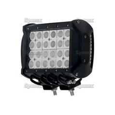 LED Work Light, Interference: Not Classified, 7200 Lumens Raw, 10-30V 3