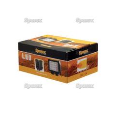 LED Work Light, Interference: Not Classified, 7200 Lumens Raw, 10-30V 5