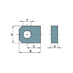 WELD-ON EYE 16MM 2