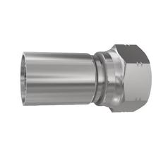 Parker BSP Hose Insert 3/8\'\' x 3/8\'\' - 19TPI Female Straight Swivel Flat Face 1