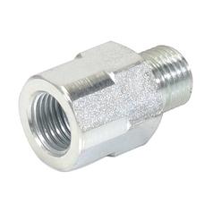 Hydraulic Adaptor 1/4\'\' BSP Male x 1/4\'\' BSP Fixed Female 1