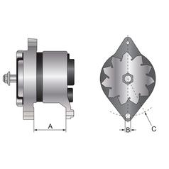 Alternator (Mahle) - 12V, 200 Amps 5