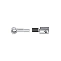 Brake Cable - Length: 1009mm, Outer cable length: 580mm. 2