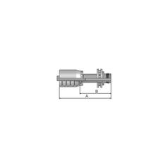 Parker Metric (Karcher) Hose Insert 1/4\'\' x Ø10mm Straight Pipe 2