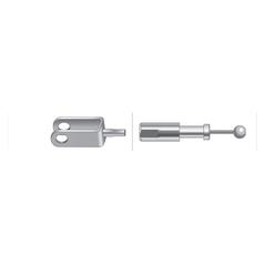 Throttle Cable - Length: 217mm, Outer cable length: 210mm. 2