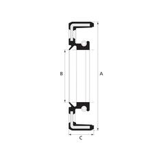 Oil Seal 33x67x15mm 3