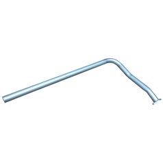 Silencer Pipe Assembly - Downswept Pipe 1