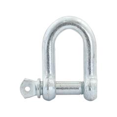 Screw Type D Shackle, Pin Ø19mm x 37mm Jaw 1