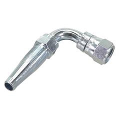 Hydraulic 2-Piece Re-usable Coupling insert 3/8\'\' x 9/16\'\'JIC female 90 swept 2