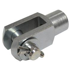 Metric Clevis End with Pin M12 (DIN 71751) 1