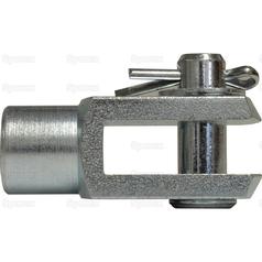 Metric Clevis End with Pin M12 (DIN 71751) 3