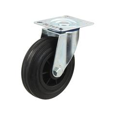 Turning Rubber Castor Wheel - Capacity: 205kgs, Wheel Ø: 200mm 1