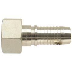 Dicsa Metric 24° Hose Insert 3/8\'\' x M16 x 1.5  (10L) Female Thread Straight Swivel With O-Ring 1