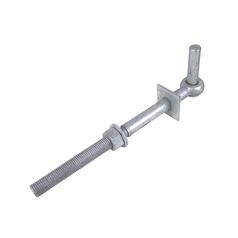 Gate Hanger - Round Bolt on, Pin Ø19mm, Length: 330mm 1