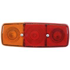Rear Combination Light, (Halogen), Function: 3, Brake / Tail / Indicator, LH, 12/24V 2
