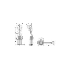 Combination Switch Suitable for Fiat 90 Series - 5143662, 5129345 3