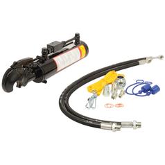 Hydraulic Top Link (Cat.-/3 (Ø-/32mm)) and Q.R CBM Hook, Cylinder Bore: 105mm, Min. Length : 690mm. 1