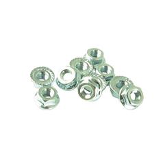 Metric Serrated Flange Nut, M6x1.00mm (DIN 6923) Metric Coarse 2