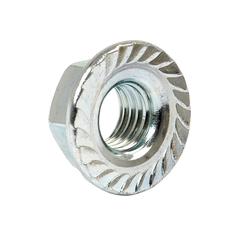 Metric Serrated Flange Nut, M12x1.75mm (DIN 6923) Metric Coarse 1