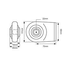 Lower Link Weld On Ball End (Cat. 1 (Ø22mm)) 4