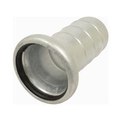 Coupling with hose end - Female 5\'\' (133mm) x5\'\' (125mm) (Galvanised) 1