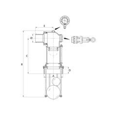 Overflow valve 80mm 2