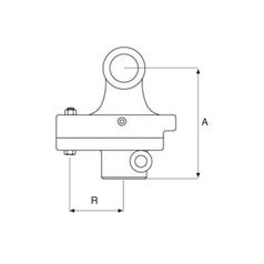 PTO Shearbolt Clutch (U/J Size: 30.2 x 92mm) Size: 1-3/8\'\'-6 Spline 3