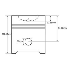 Piston & Ring Set 2