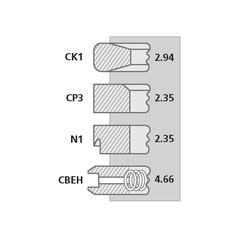 Piston Ring +0.020\'\' (0.50mm) 2