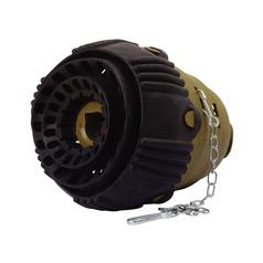 PTO Wide Angle Joint (U/J Size: 27 x 75 & 24 x 91mm) Size: 1-3/8\'\'-6 Spline, Profile: Lemon, Ref: 1bGA. 1