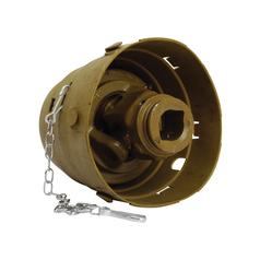 PTO Wide Angle Joint (U/J Size: 27 x 75 & 24 x 91mm) Size: 1-3/8\'\'-6 Spline, Profile: Lemon, Ref: 1bGA. 2