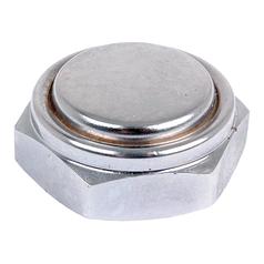 Steering Wheel Nut  Chrome 1